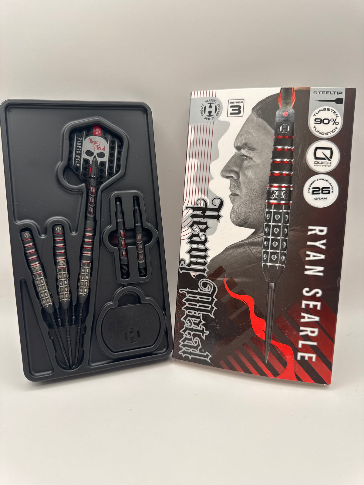 Harrows Ryan Serle V3 Quickpoint 90% 26g Stålspets