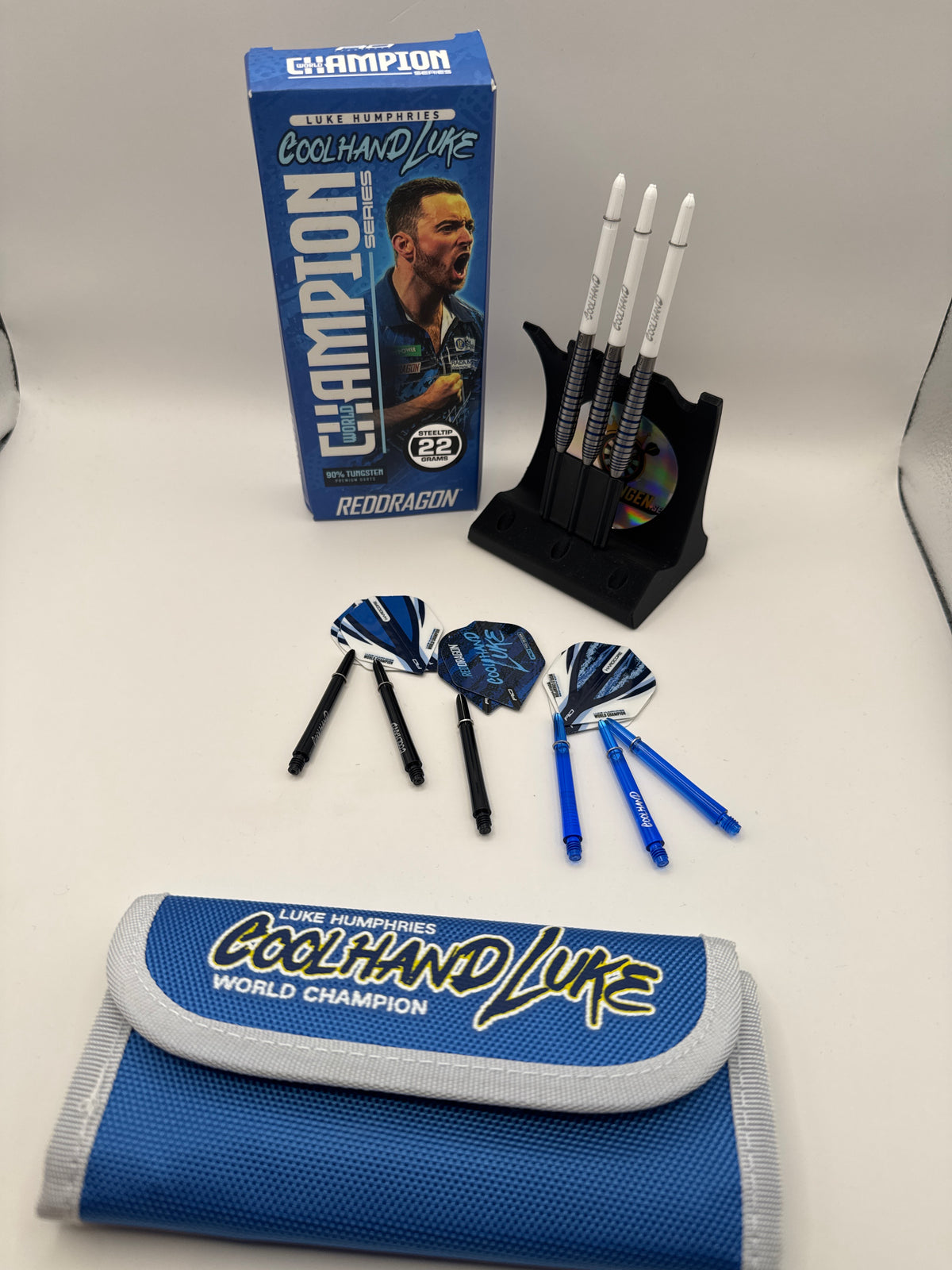 Reddragon Luke Humphries Coolhand Blue Series 90% , Stålspets 22g