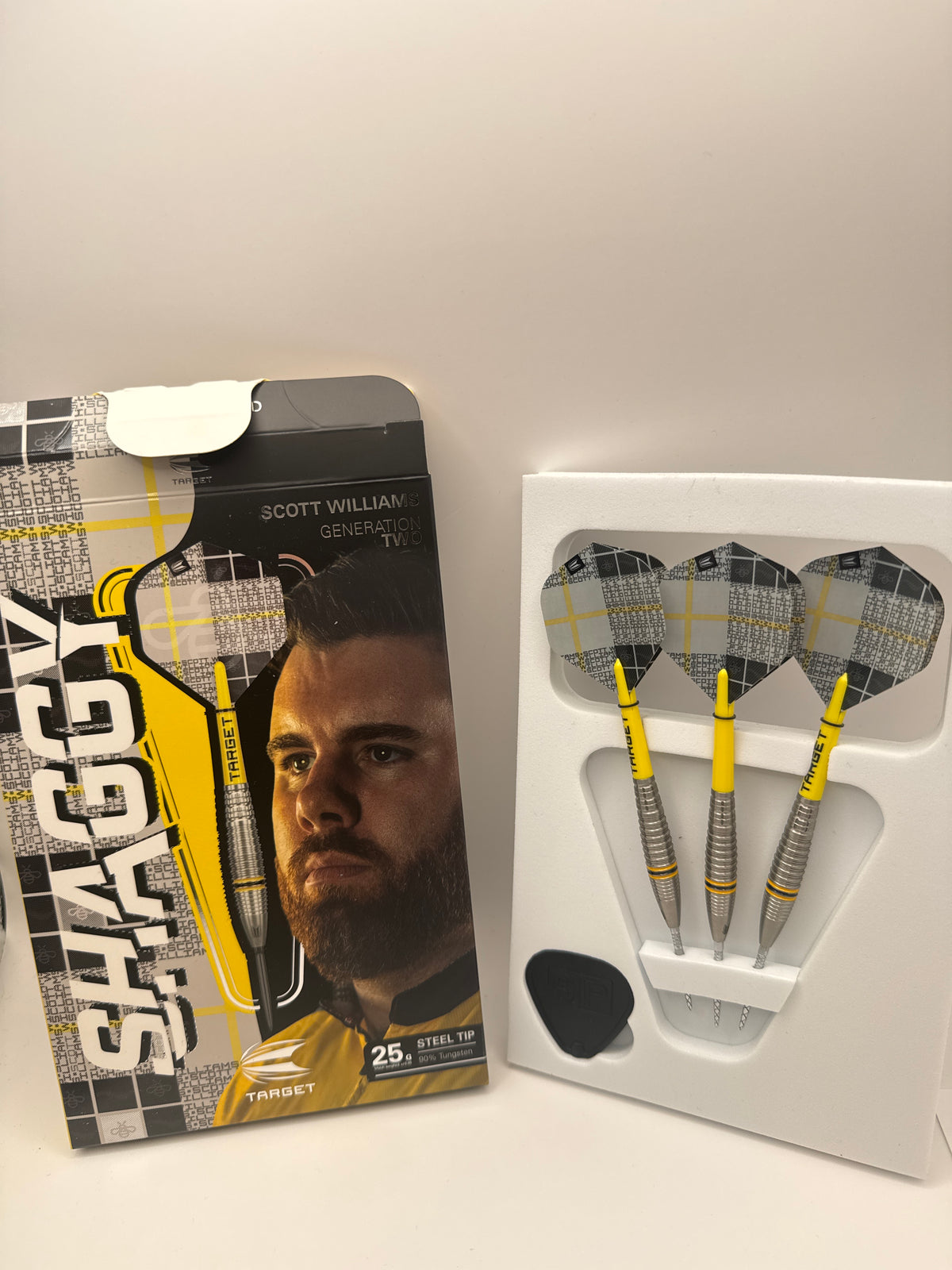 Target Scott Shaggy Williams G2 Swiss Point 90%,25g stålspets