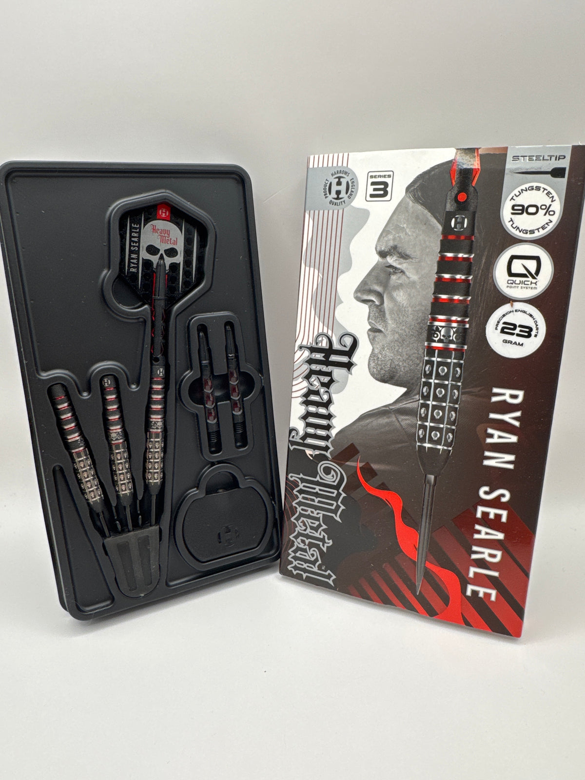 Harrows Ryan Serle V3 Quickpoint 90% 23g Stålspets