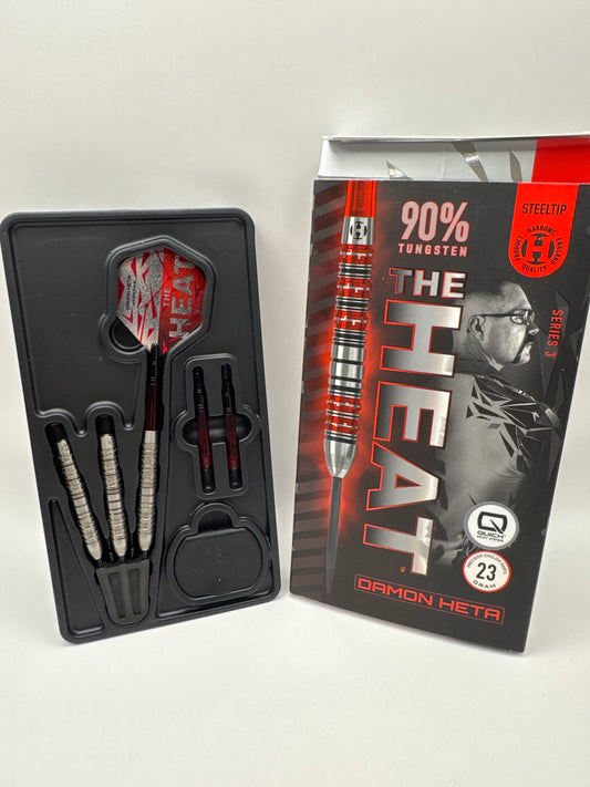 Harrows Damon Heta ”The Heat” V3 Quickpoint 90% 23g Stålspets