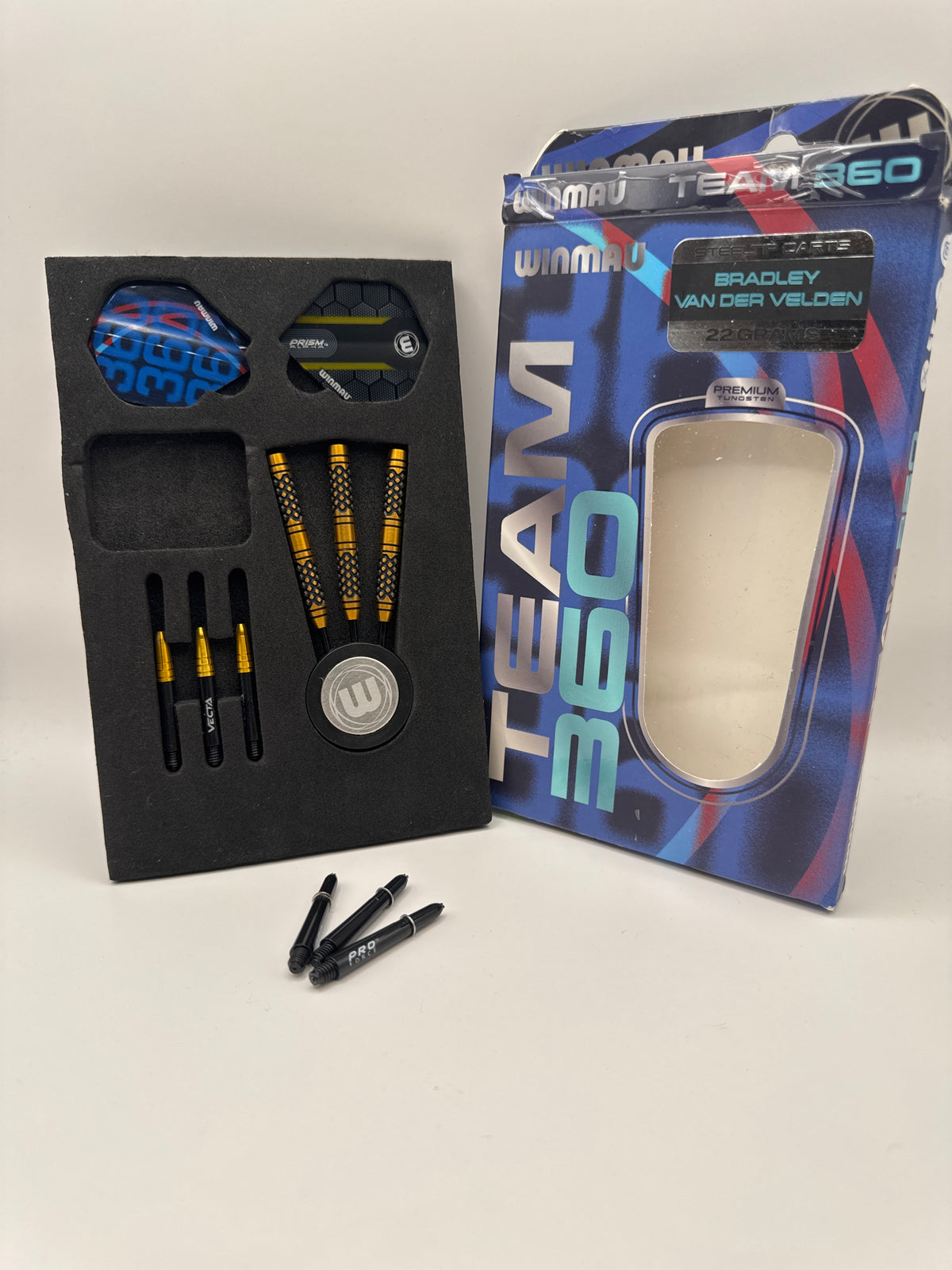 Winmau Team 360 Bradley van der Velden 90% 22g Stålspets