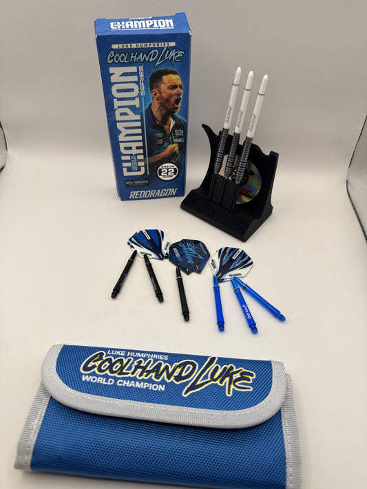 Reddragon Luke Humphries Coolhand Blue Series 90% , Stålspets 22g