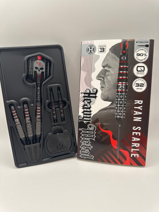 Harrows Ryan Serle V3 Quickpoint 90% 32g Stålspets
