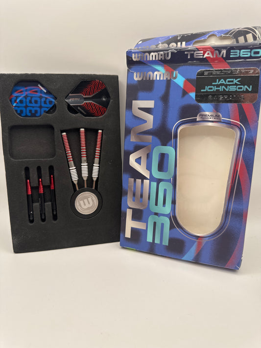 Winmau Team 360 Jack Johnson 90% 24g Stålspets