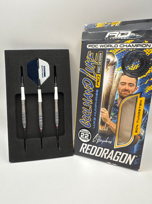 Reddragon Luke Humphries TX3  Blue  90% , Stålspets 22g Stålspets
