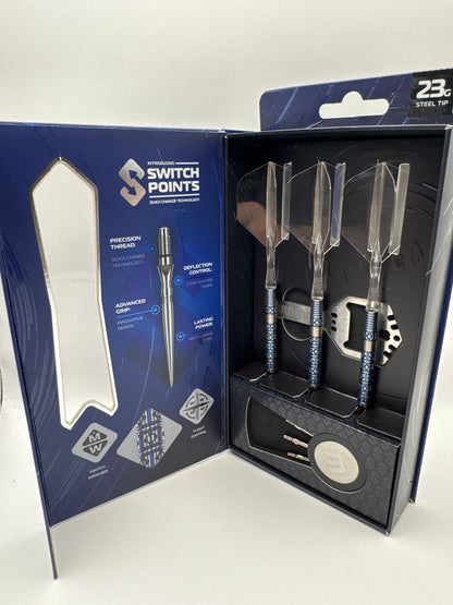 Winmau Lunaris Parallell SWP 90% 23g Stålspets