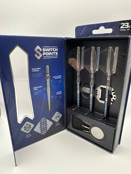 Winmau Lunaris Parallell SWP 90% 23g Stålspets