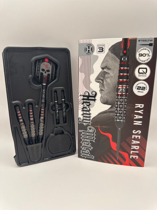 Harrows Ryan Serle V3 Quickpoint 90% 22g Stålspets