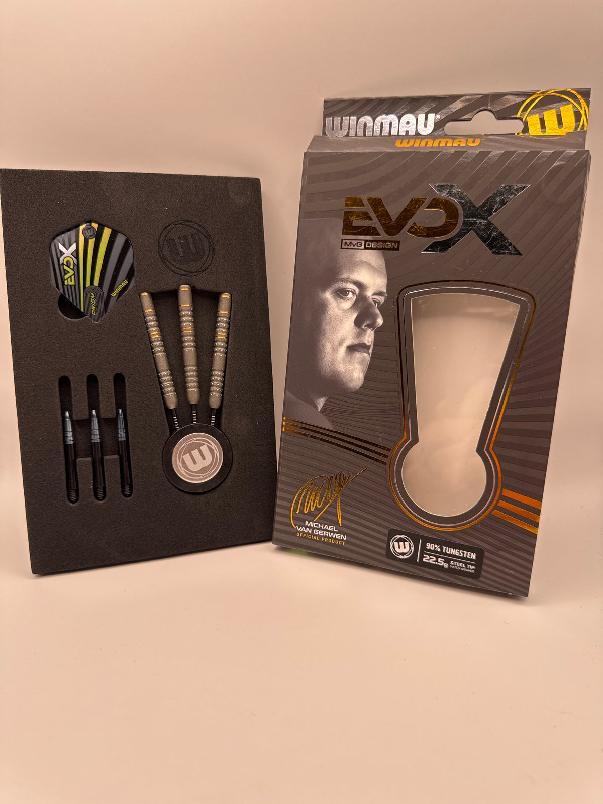 Winmau Michael van Gerven EVO-X 90% 22,5g Stålspets