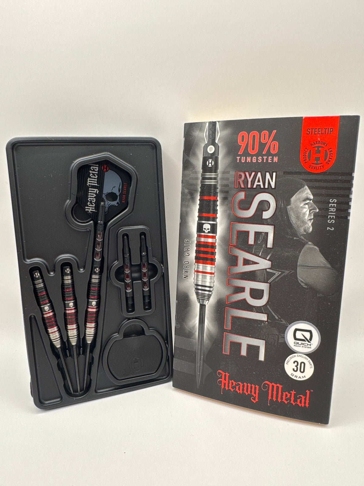 Harrows Ryan Serle V2 Quickpoint 90% 30g Stålspets