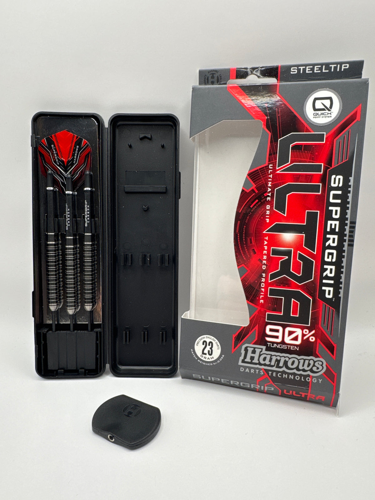 Harrows Supergrip Ultra Quickpoint 90% 23g Stålspets