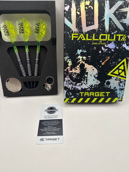 Target Luke Littler Fallout SWP 90% 23g stålspets