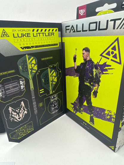 Target Luke Littler Fallout SWP 90% 24g stålspets