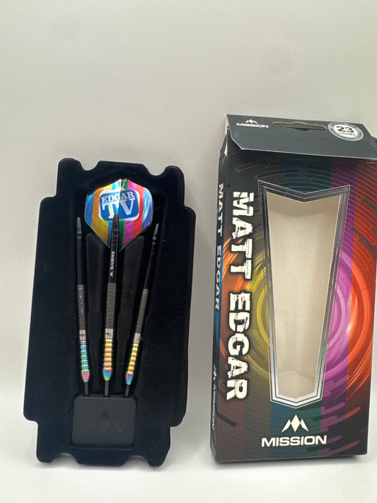 Mission Matthew Edgar Black PVD Coral 90% 23g Stålspets