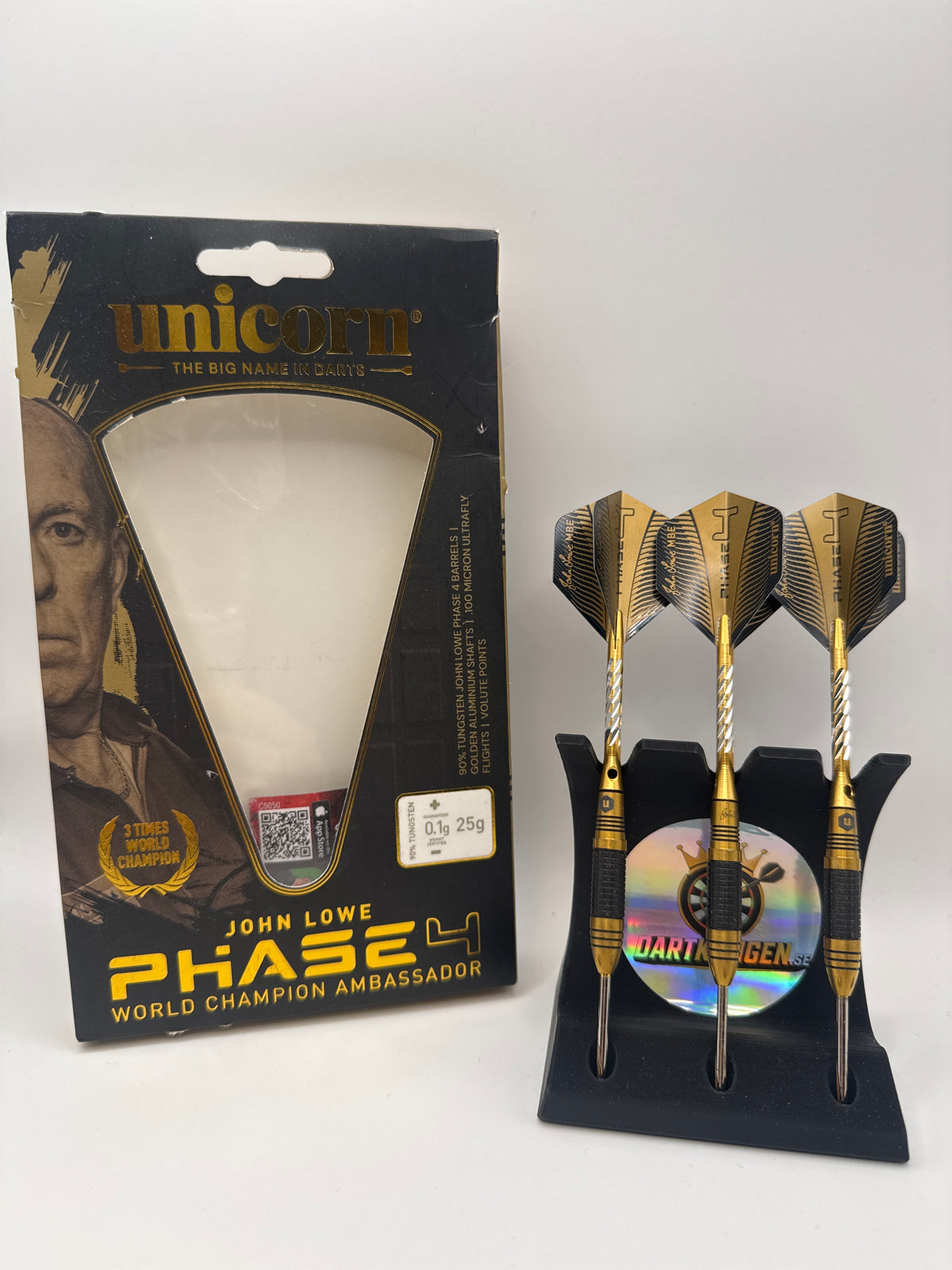 Unicorn John Lowe W.C. Phase 4, 90%, 25g Stålspets