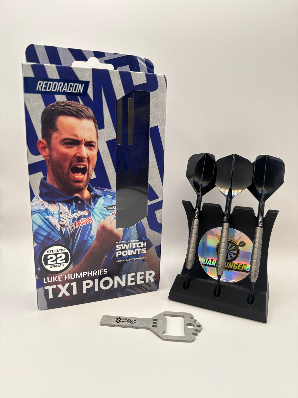Reddragon Luke Humphries TX1 Pioneer SWP 90% , Stålspets 22g